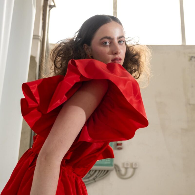 Scarlet dress