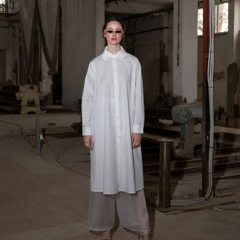 Alba shirt dress
